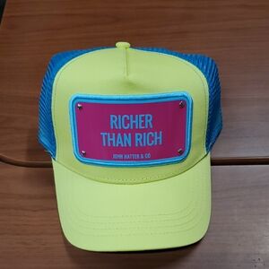Yellow and Blue Trucker Hat